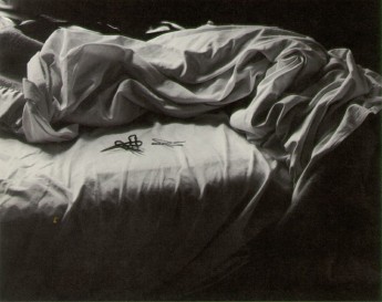 Imogen Cunningham 'Unmade Bed'.