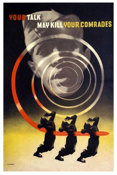 Poster by Abram Games (Britain, 1942).
